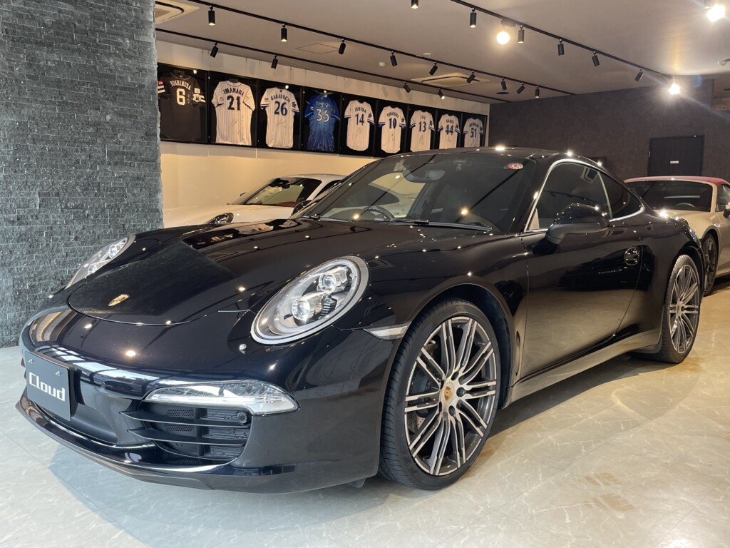 ポルシェ911Carrera Black edition買取車両タイプ991